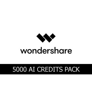 Wondershare Filmora 14 Advanced - AI 5000 Credits Pack PC Key GLOBAL